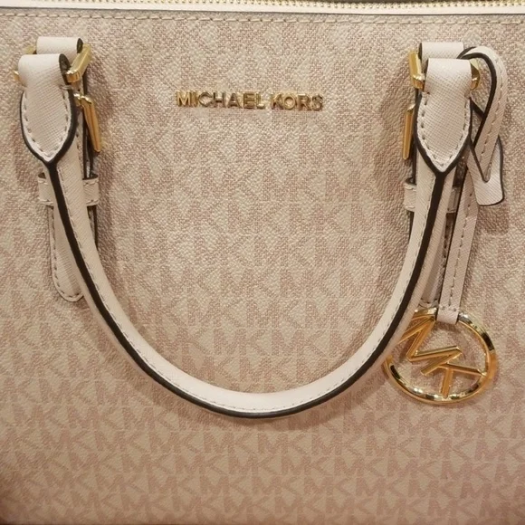 💕MICHAEL KORS💕 Ciara Large Leather Satchel Bag - Picture 6 of 8